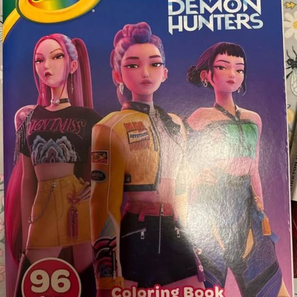 K Pop Demon Hunter Coloring Book
